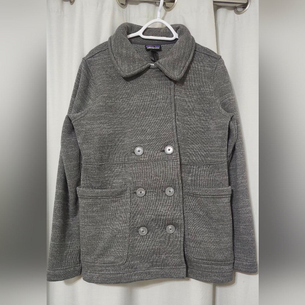 Patagonia Women's Gray Pea Coat